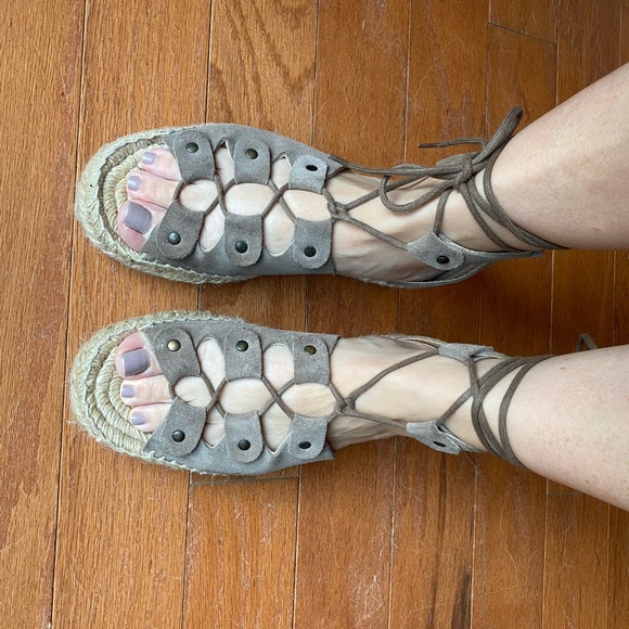 Soludos Shoes - Soludos Lace Up platform Espadrille